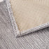 Plush Solid Color Striped L-Shaped Sofa Slipcovers, Washable Non-Slip Textured Furniture Covers