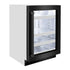ZLINE 24" Touchstone 151 Can Beverage Fridge Black Stainless Steel Glass Door RBSO-BS-24