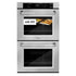 ZLINE 30"Professional True Convection Double Wall Oven, Air Fry, Self Clean, Stainless Steel WAD-30
