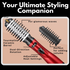 Ionic Rotating Hot Air Brush Hair Styler Dryer with 2 Brush Heads