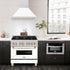 ZLINE 36" Autograph DuraSnow White Range Hood 8654SNZ-WM36-G
