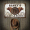 Cattle Brand - Limousin Sign