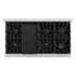 ZLINE 48" Dual Fuel Range, Gas Cooktop, Electric Convection Oven Stainless Steel, Champagne Bronze CDRZ-48-CB