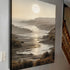 Misty Shores Coastal Impasto Wall Art