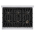 ZLINE 48" Select Gas Range Convection Gas Oven Stainless Steel Gold HGRZ-48-G