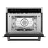 ZLINE 24” Convection Microwave, Stainless Steel, Black MWOZ-24-SS-MB