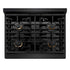ZLINE 30"Gas Range, Convection Gas Oven, Black Champagne Bronze, SGRBZ-30-CB