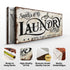 The Laundry Room Sign VI