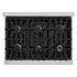 ZLINE 36"Classic Gas Range, Convection Gas Oven, Stainless Steel, CGR36