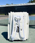 Elite Pro Tour Bag w/shoe bag - WHITE - Pickleball Bag