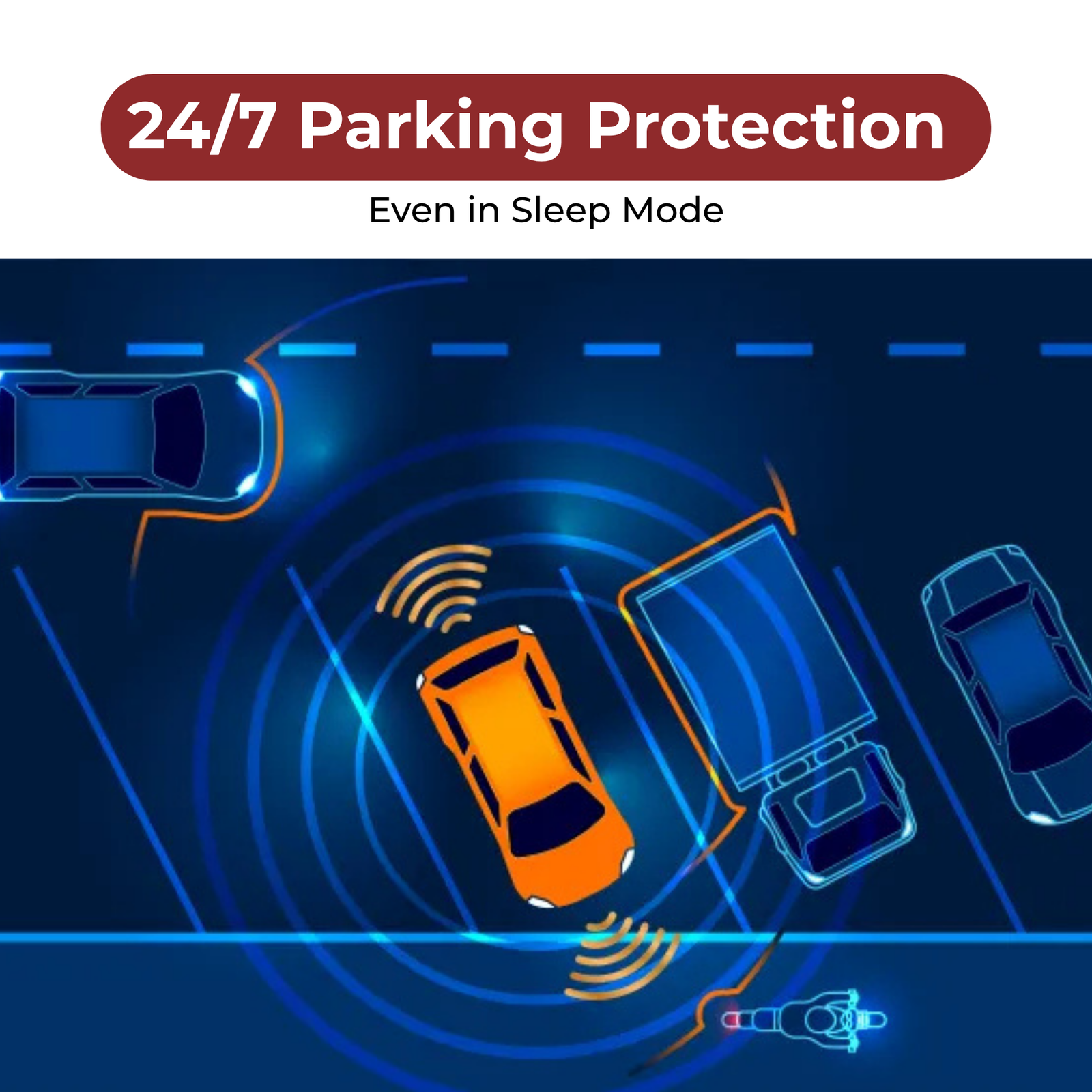 Thinkware U3000 Pro 2CH 4K 30FPS + 2K 30FPS HDR Dash Cam with OBD-II Cable