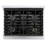 ZLINE 30" Paramount Gas Rangetop DuraSnow® Stainless Steel SRTS-30