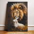 Lion And Sheep Faith Wall Art