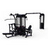 5 Stack Megatron Compact Multi-Gym - Muscle D Fitness - Lat Pull, Low Row, Bench Press, Lat Pull, Leg Ext / Curl