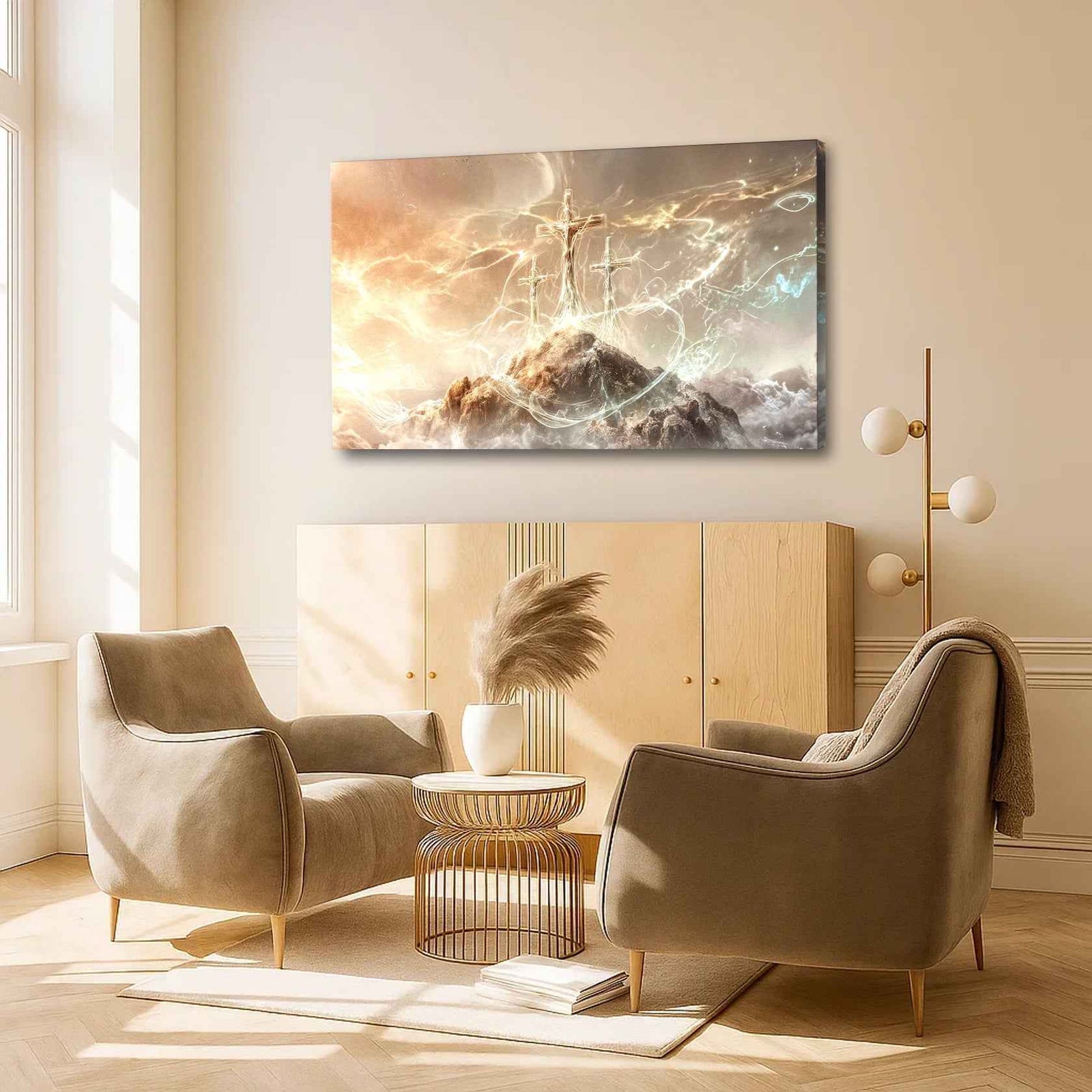 He Is Risen Faith Wall Art