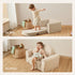 Tiny Land® GentleSnug Kid Chair - Beige White