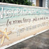 Personalized Beach House Coastal Sign