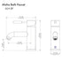 ZLINE Aloha Bath Faucet in Chrome, ALH-BF-CH