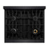 ZLINE 30" Select Gas Range Convection Gas Oven Black Stainless Steel HGRB-30