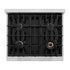 ZLINE 30" Classic Gas Range, Convection Gas Oven DuraSnow® Stainless Steel, CGRS-30