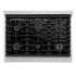 ZLINE 36"Gas Range, Convection Gas Oven, DuraSnow® Gold, SGRSZ-36-G
