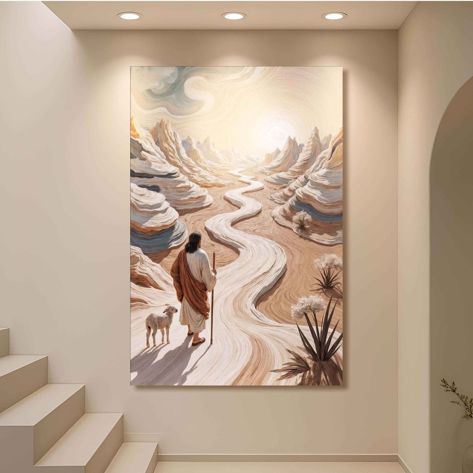 Parable Of The Lost Sheep Faith Wall Art III