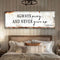 Always Pray And Never Give Up - Luke 18:1 Faith Sign