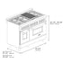 ZLINE 48" Bundle Range RAS-RG-48 & Range Hood 8654RG-48, 2KP-RASRGRH48