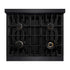 ZLINE 30" Select Gas Range Convection Gas Oven Black Stainless Steel Gold HGRBZ-30-G