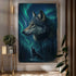 Wolf Double Exposure Wall Art IV