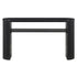 Console Table With Fluted Legs, Open Shelf