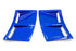 OLM S207 Style Paint Matched Rear Bumper Vent Inserts - WR Blue Pearl - 2015-2021 Subaru WRX / STI