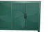 59in Green Accent Cabinet with 4 Doors Mid Century Modern Buffet