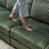 Convertible Sectional Sofa, Sleeper Oversized Living Room Lounge