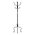 Coat Rack, Hall Tree, Free Standing, 8 Hooks, Entryway, Transitional - Black