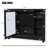 Modern Wall Mounted Mirror Cabinet With Adjustable Shelf, Soft Close Door, And Towel Bar