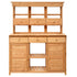 Tall Garden Potting Bench Table with Hutch - Durable Fir Wood