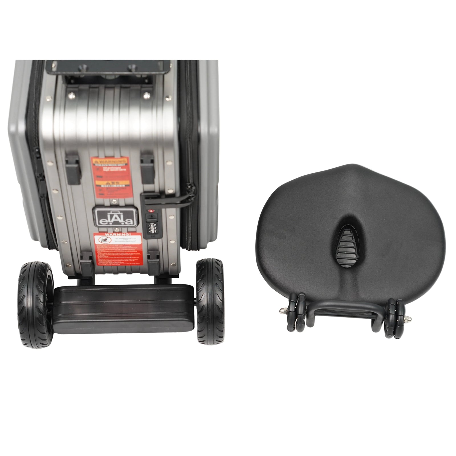 Elala Master - Gray Motorized Suitcase