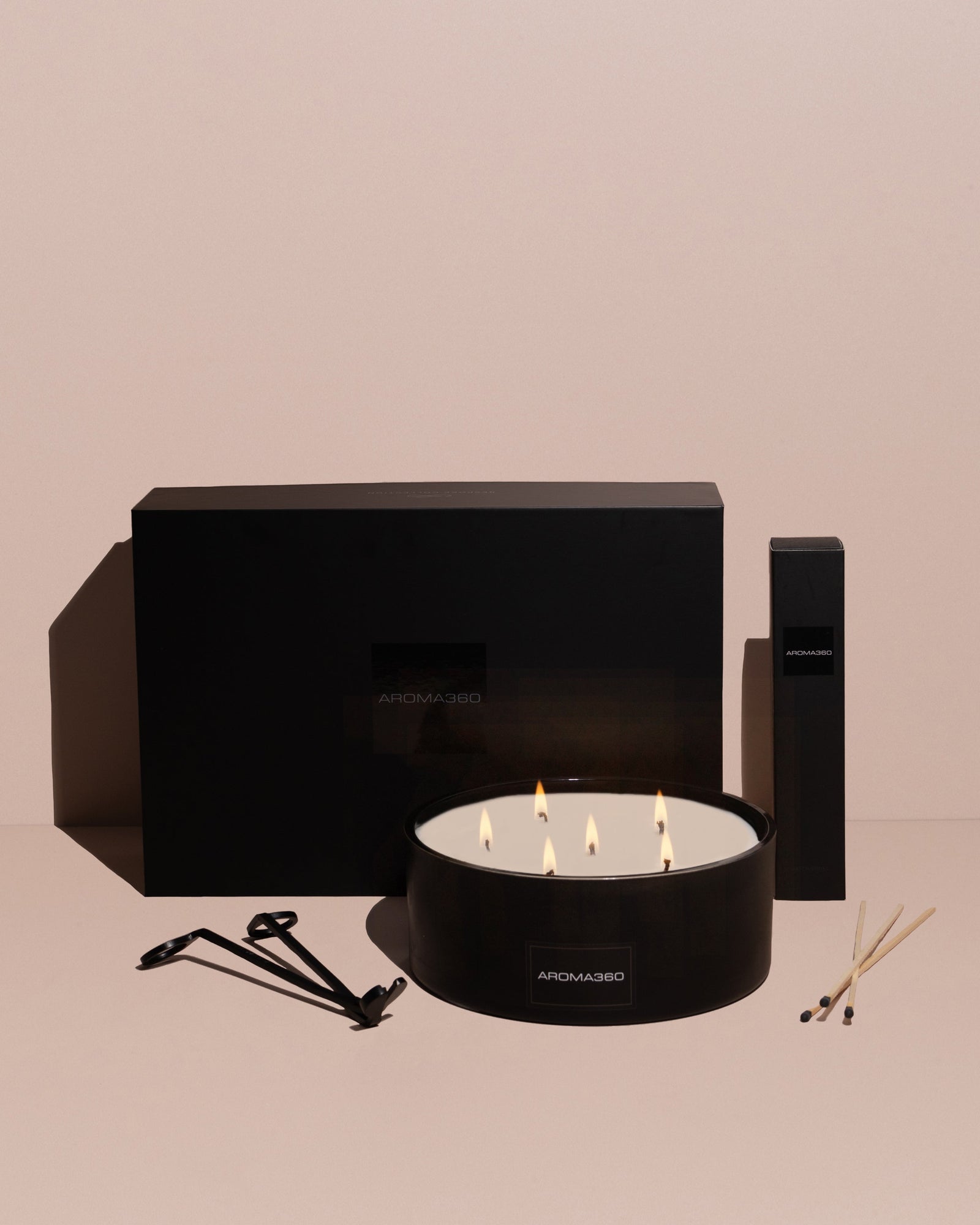 Pure Luxury Fragrance Iris 6-Wick Candle