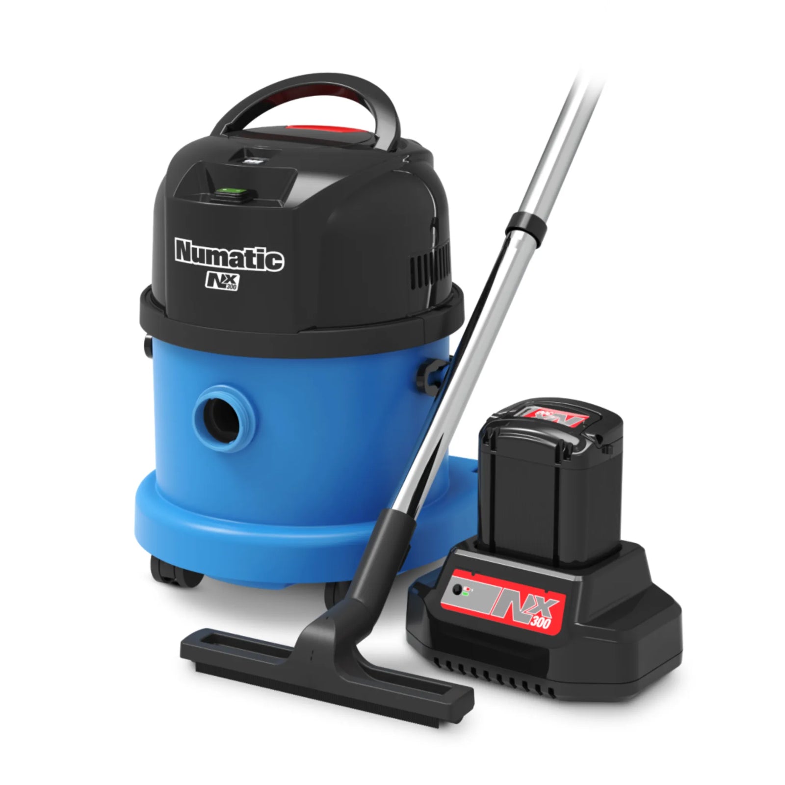 NaceCare WVB 370NX Wet & Dry Vacuum with A11 Kit, Powered by NX300 Battery System