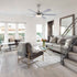 60" Modern Satin Nickel DC Motor Downrod Mount Reversible Ceiling Fan with Lighting and Remote Control