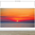 Red Sky Sunset over Beach Wall Mural Decal Sticker #6005