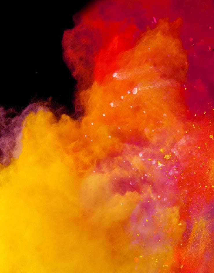 Wall Mural Decal Sticker Burst of Color Powder Abstract #6006