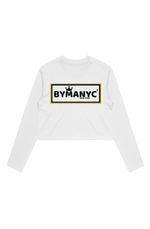 Women's Long Sleeve Crop Tee BYMANYC New York SOHO CROP L S New Collection