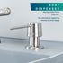 Laundry Tub Soap Dispenser (Stainless Steel Finish)