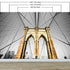 New York City Brooklyn Bridge Wall Mural #6042