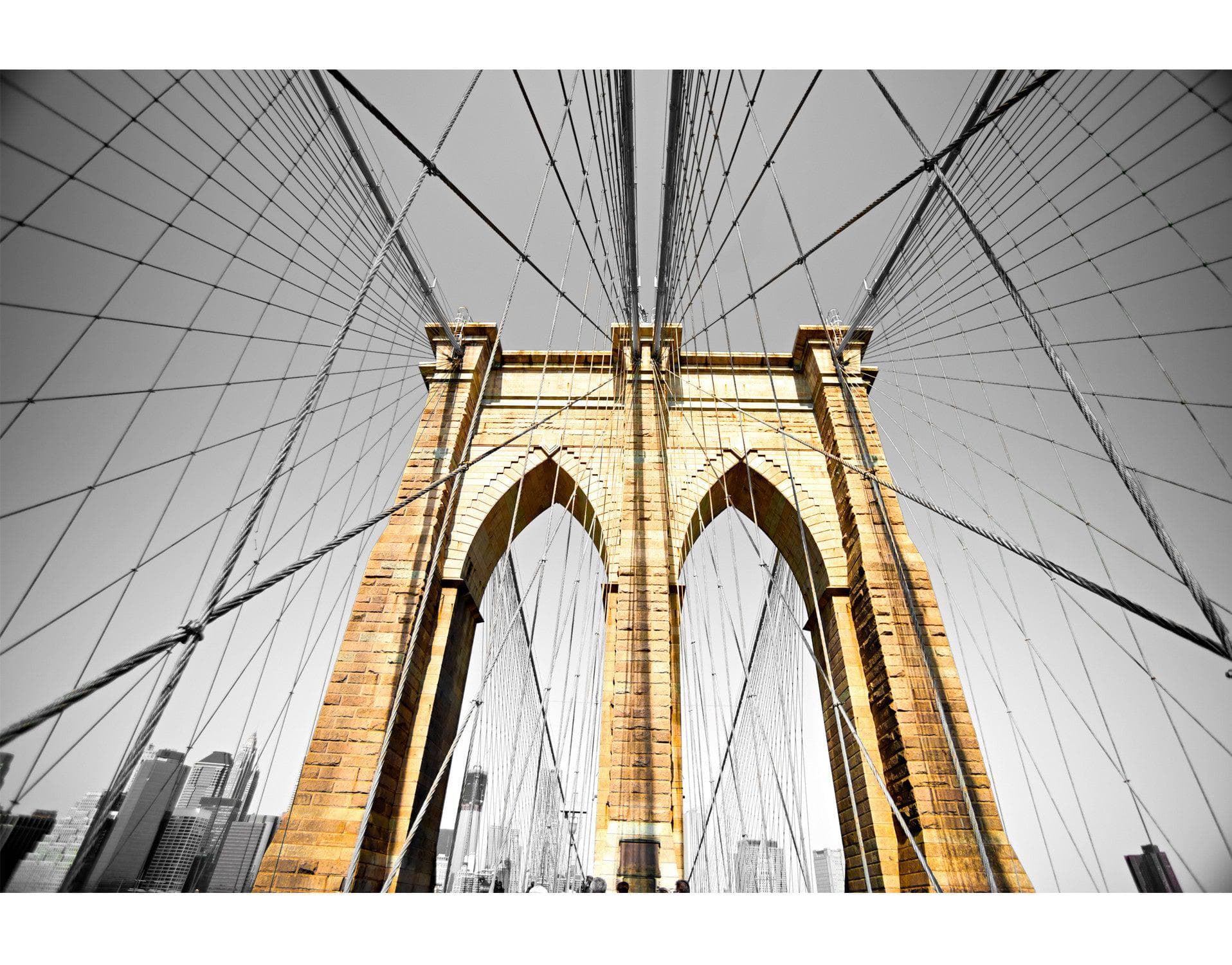 New York City Brooklyn Bridge Wall Mural #6042