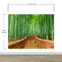 Japanese Bamboo Forest Arashiyama Woods Wall Mural #6043