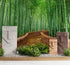 Japanese Bamboo Forest Arashiyama Woods Wall Mural #6043