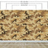 Desert Brown Military Camo Camouflage Wall Mural #6062